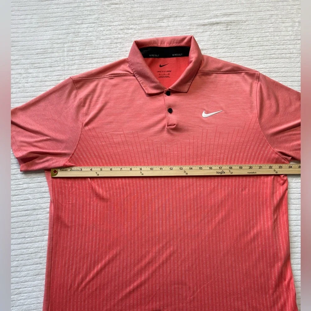 Nike Men's Red Polo Golf Shirt